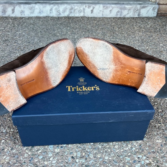 Trickers James Penny Loafer - Chocolate Suede UK 11 - Picture 5 of 10
